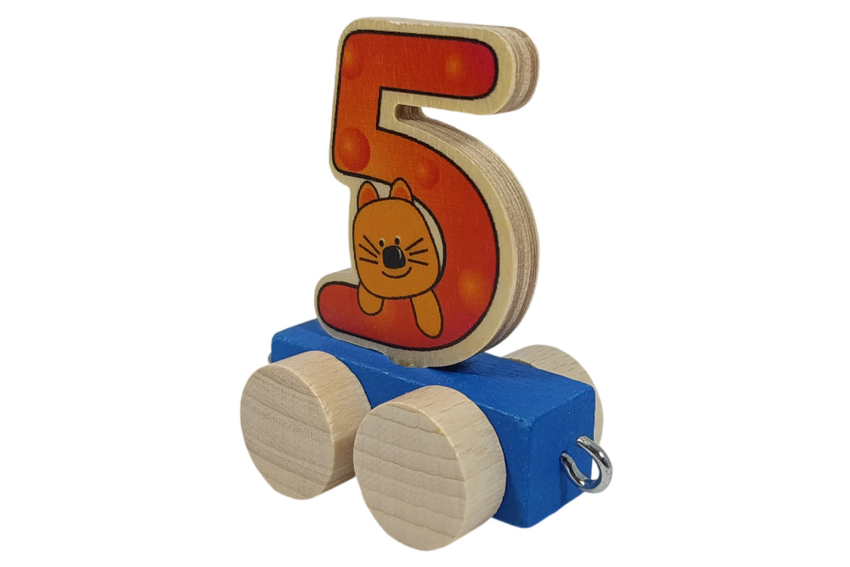 Train de nombres de Hess, chiffre 5