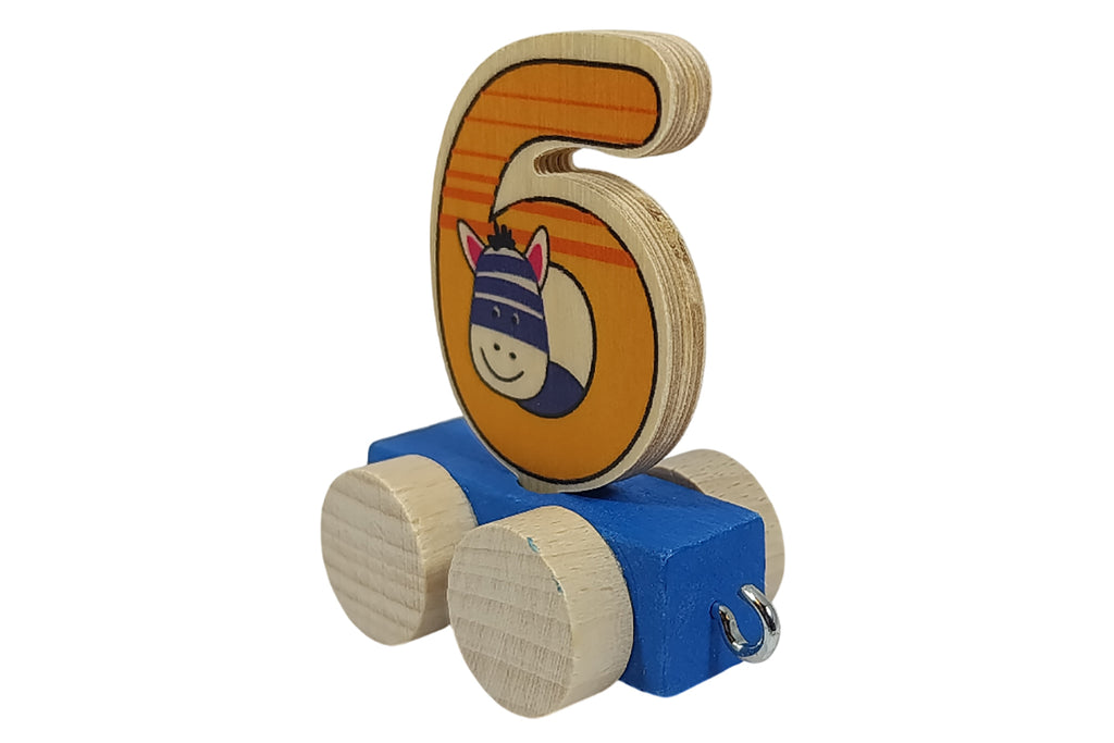 Train de nombres de Hess, chiffre 6