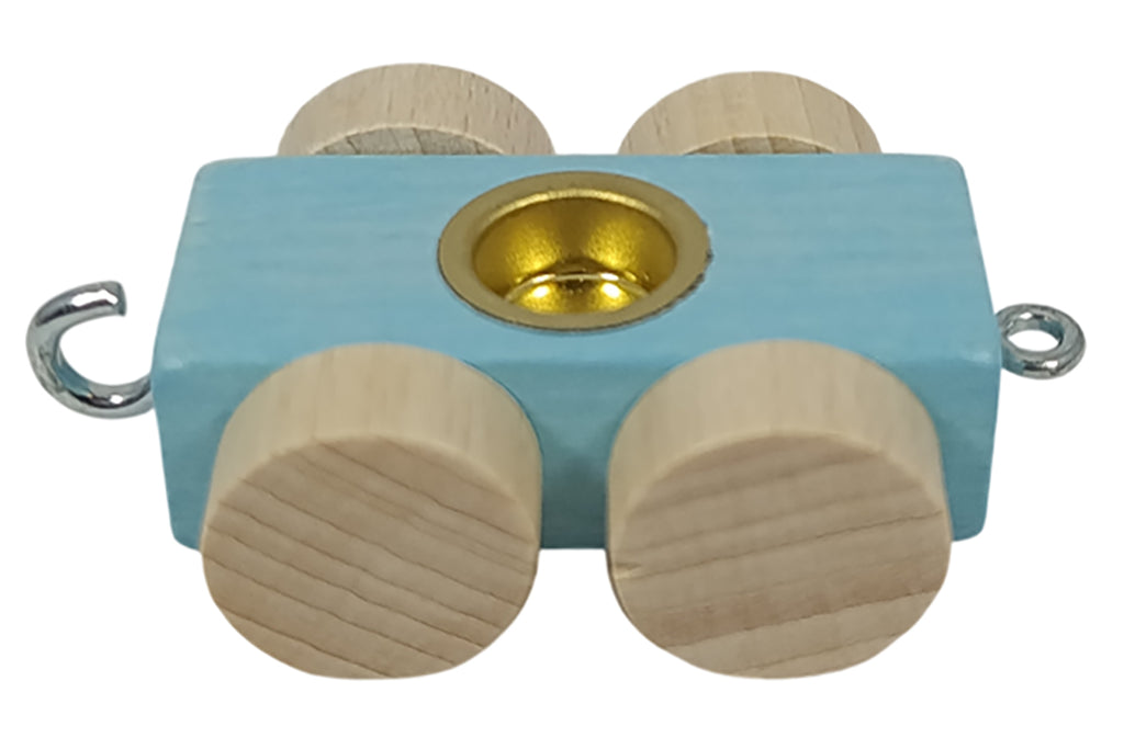 Train de lettres Hess, wagon à bougies