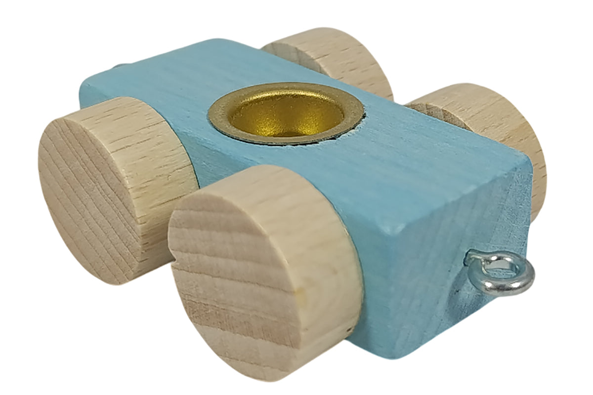 Train de lettres Hess, wagon à bougies