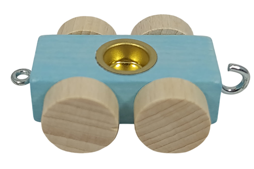 Train de lettres Hess, wagon à bougies