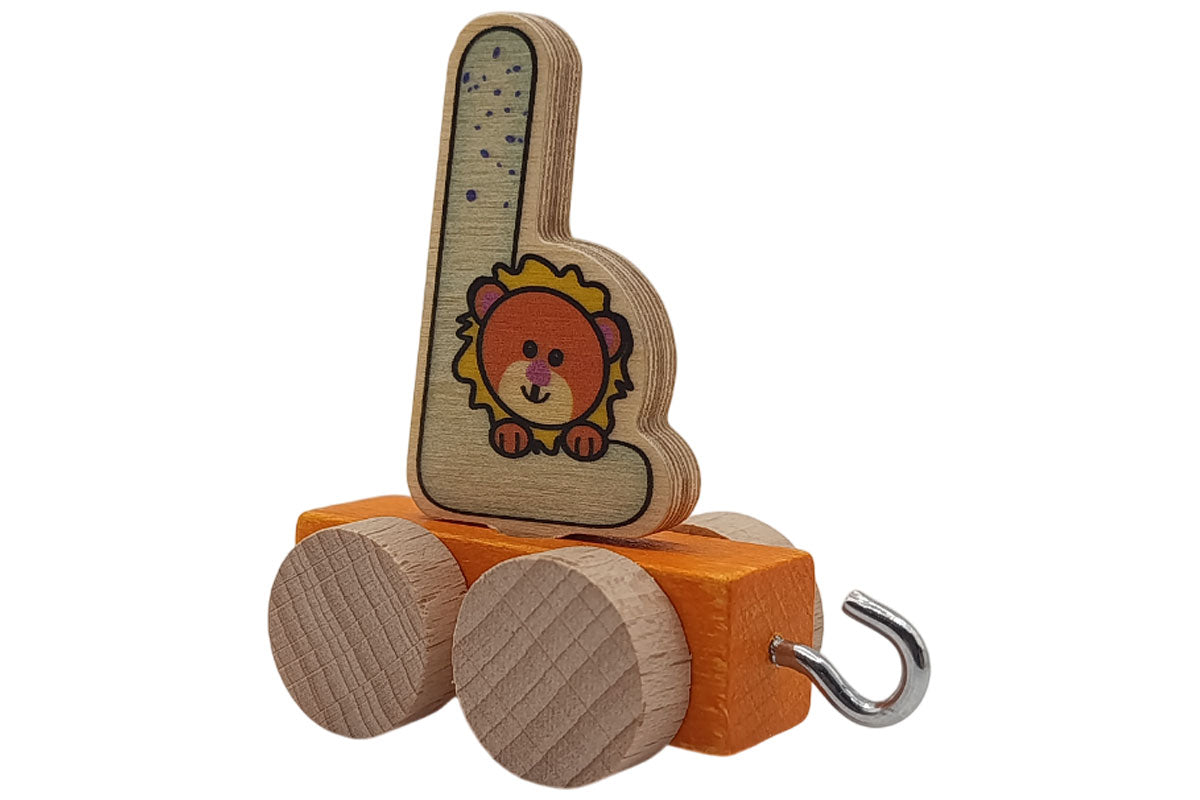 Lettre Hess train lettre L