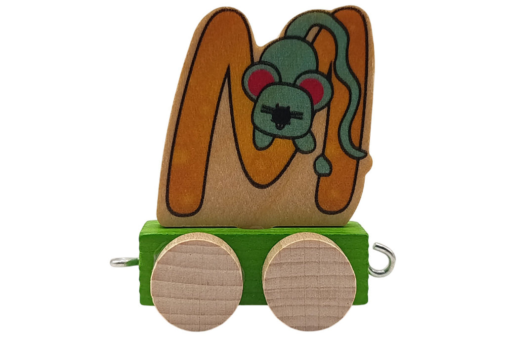 Lettre Hess train lettre M