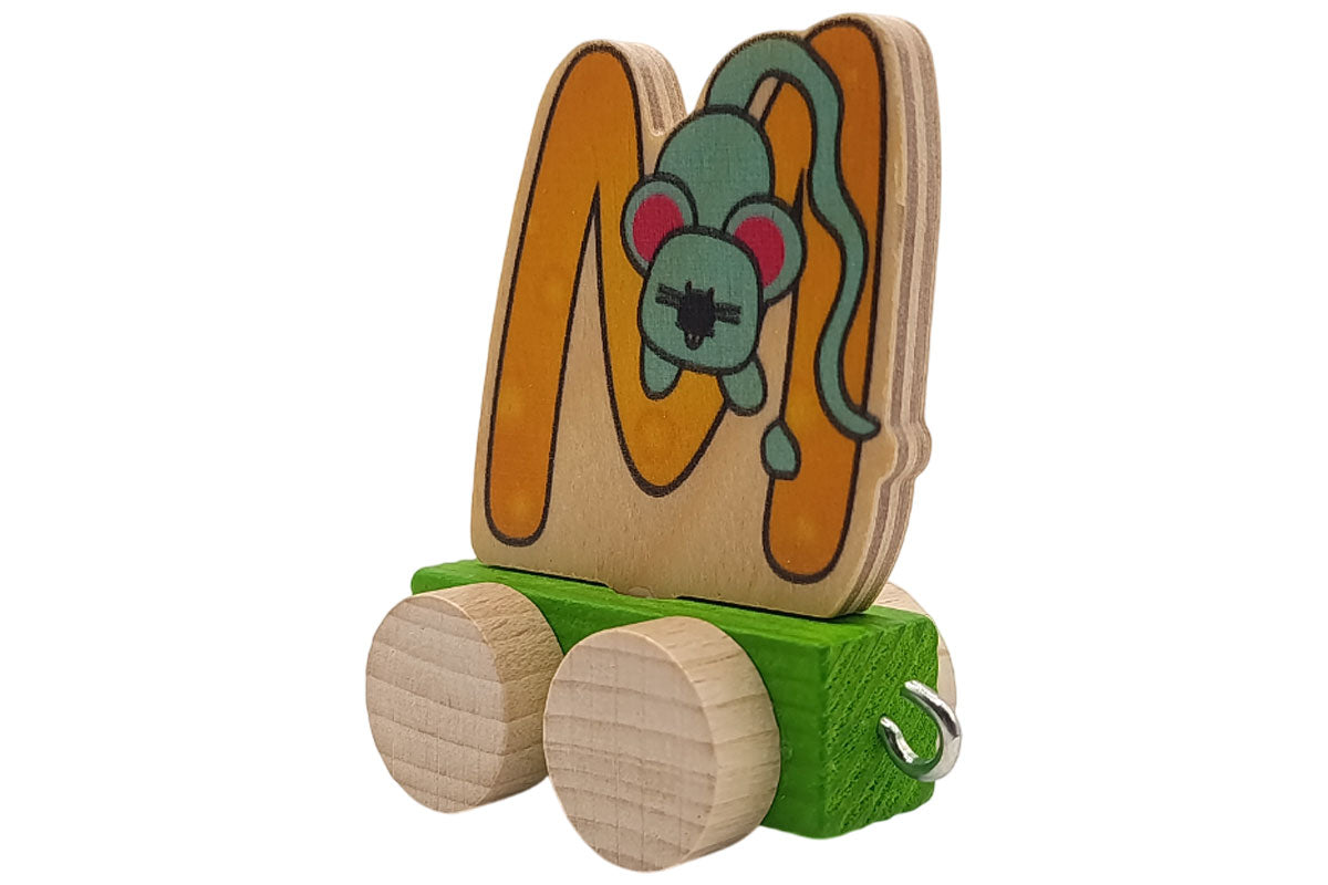 Lettre Hess train lettre M