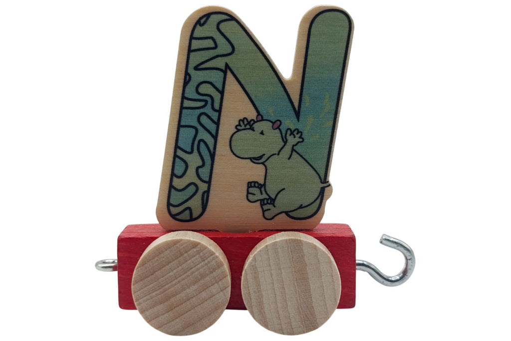 Lettre Hess, train, lettre N