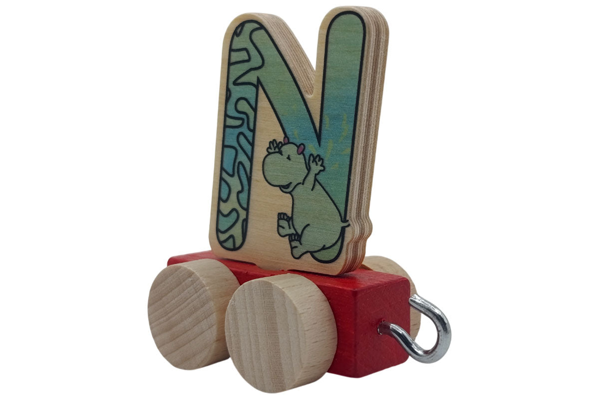 Lettre Hess, train, lettre N