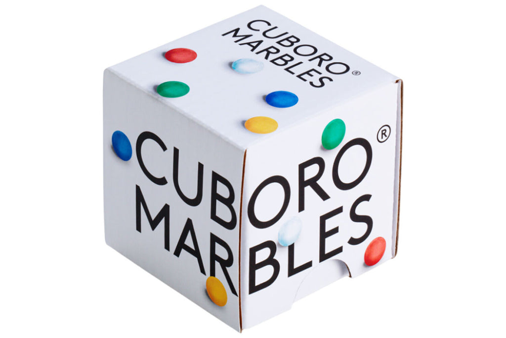 Ensemble de billes en verre Cuboro