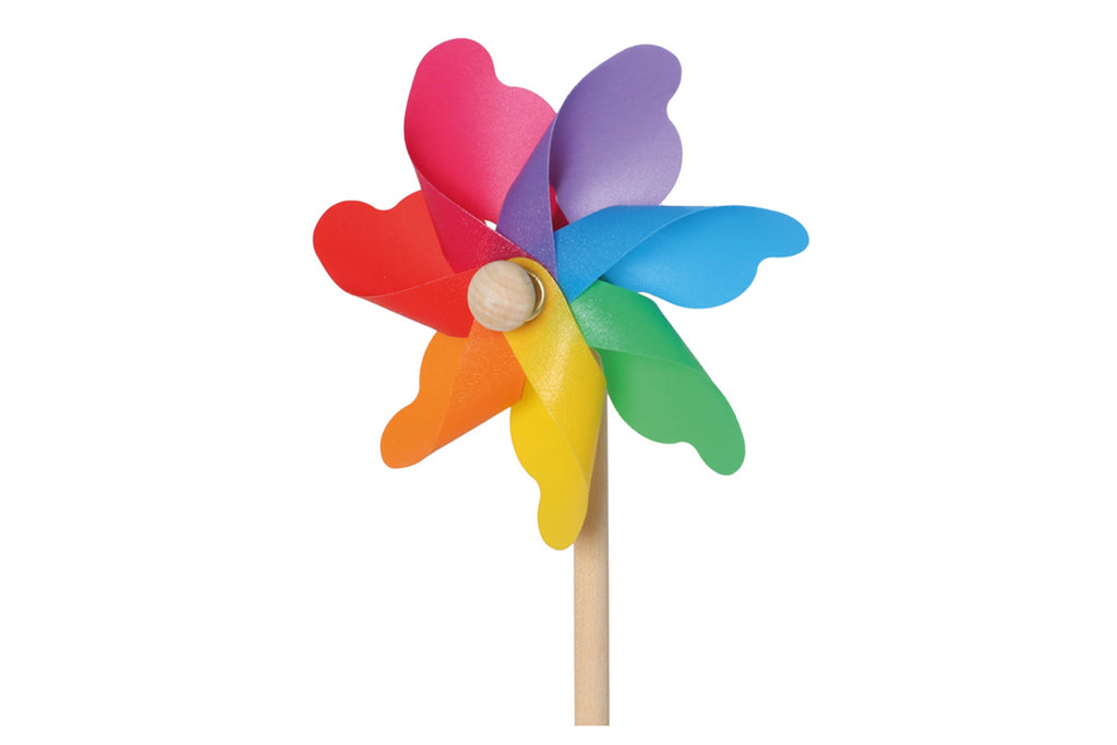 Bartl Windrad bunt Durchmesser 11 cm 10 Stück