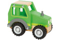 small foot Traktor grün