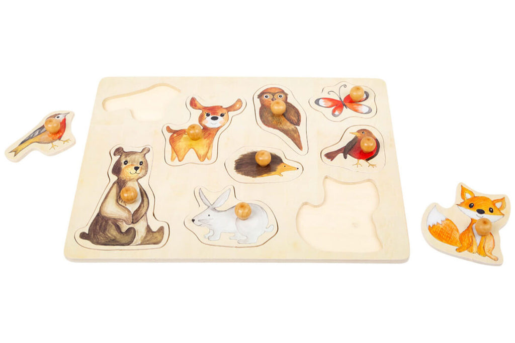 small foot Setzpuzzle Waldtiere