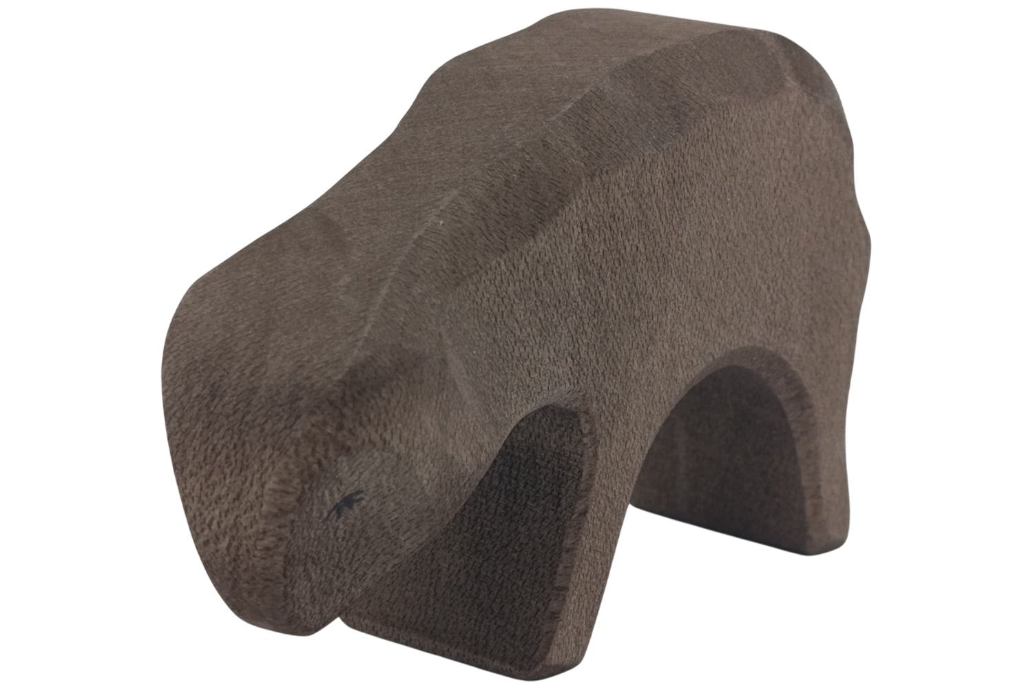 Ostheimer Schaf braun fressend