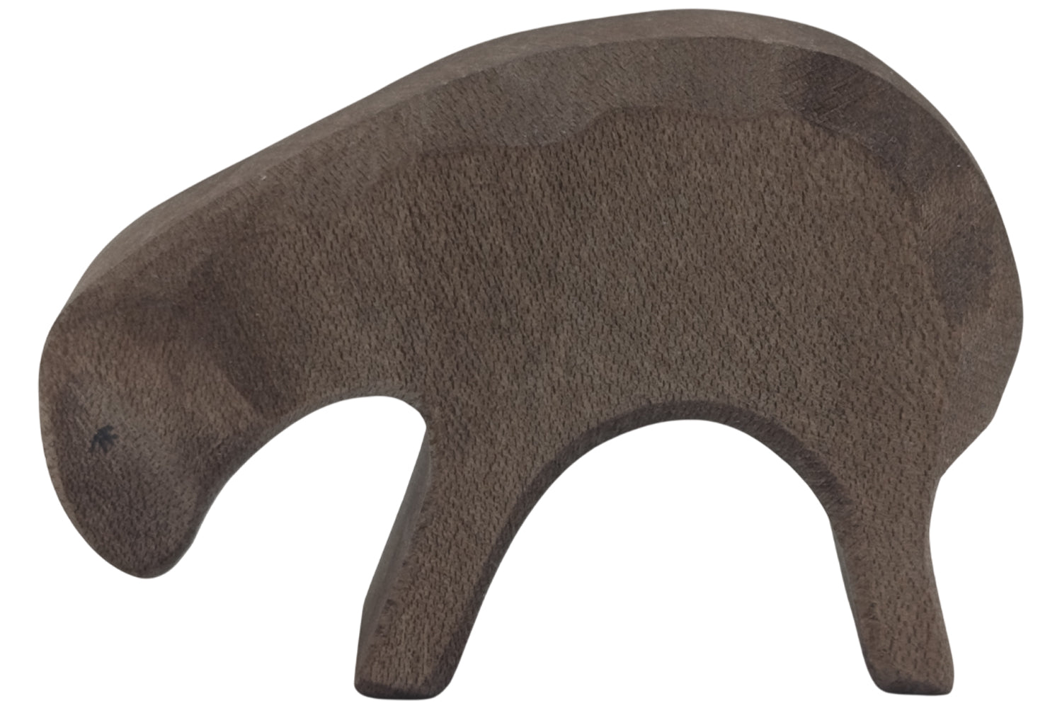 Ostheimer Schaf braun fressend