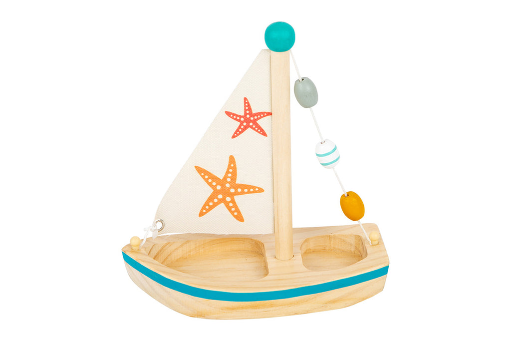 small foot Segelboot Seestern Wasserspielzeug