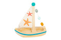small foot Segelboot Seestern Wasserspielzeug