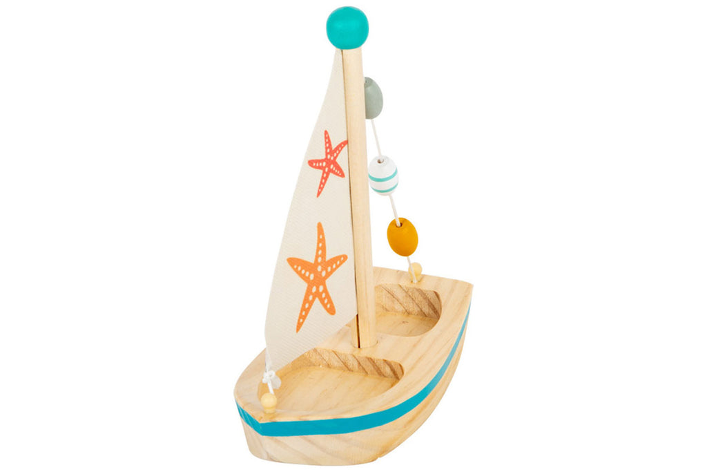 small foot Segelboot Seestern Wasserspielzeug