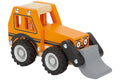 small foot Bagger orange