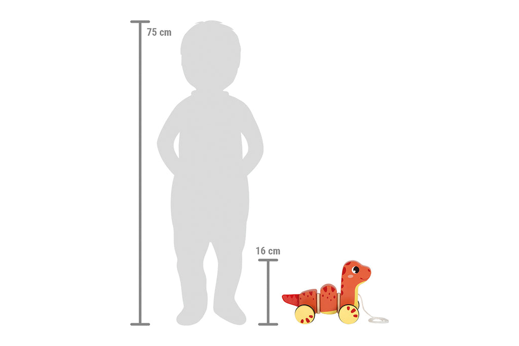small foot Nachziehtier Dino
