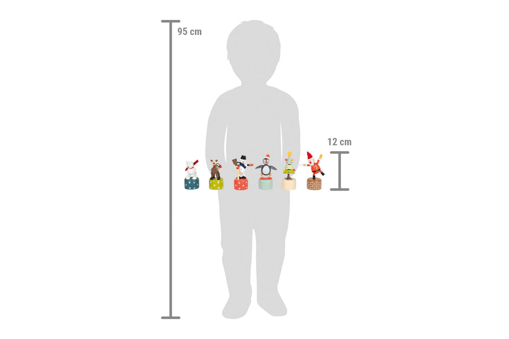small foot Drücktier Rentier