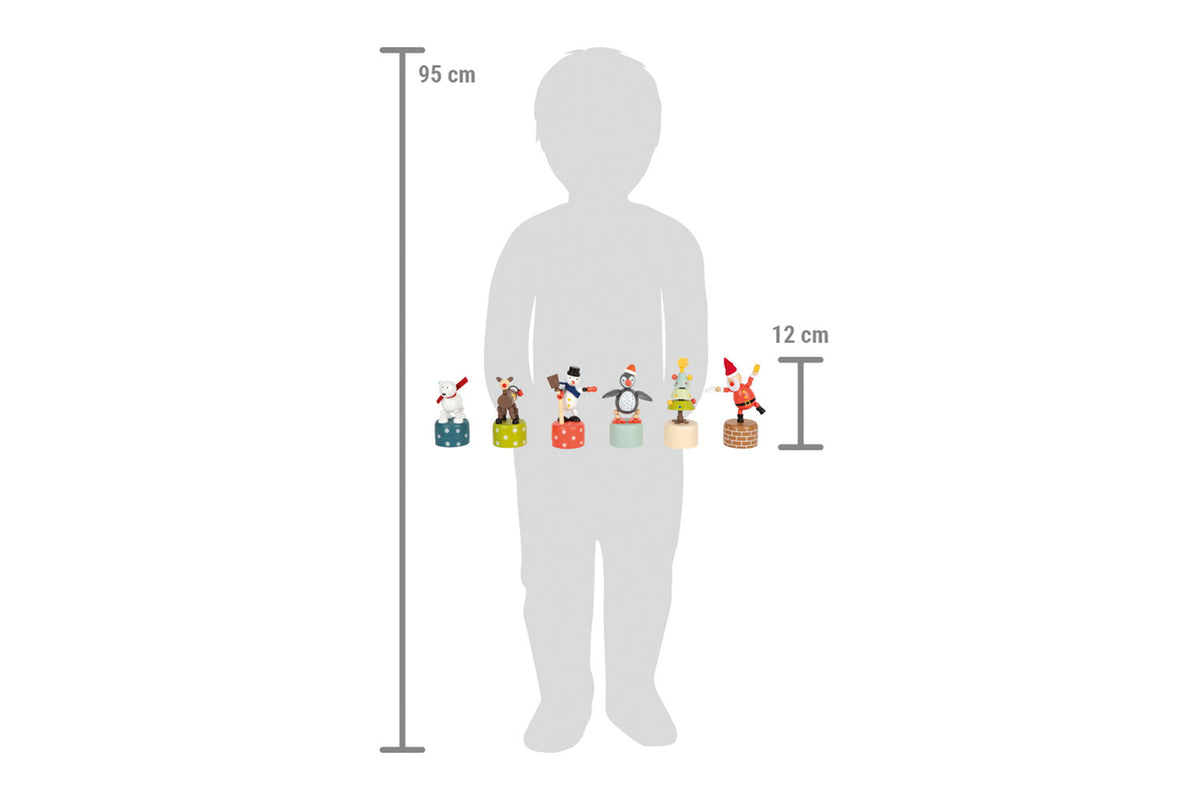 small foot Drücktier Rentier