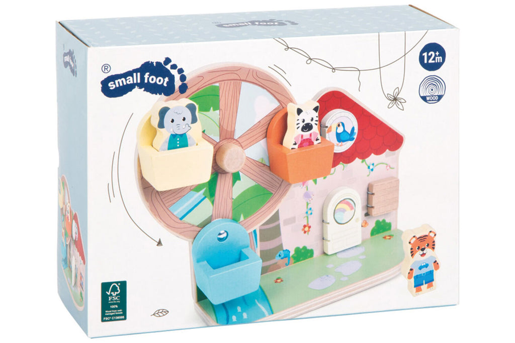 small foot Motorikspielzeug Riesenrad Jungle Kids