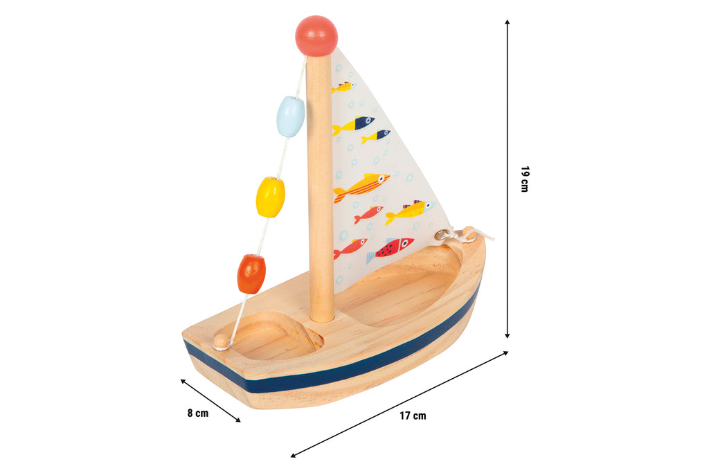 small foot Segelboot Großer Ozean Wasserspielzeug