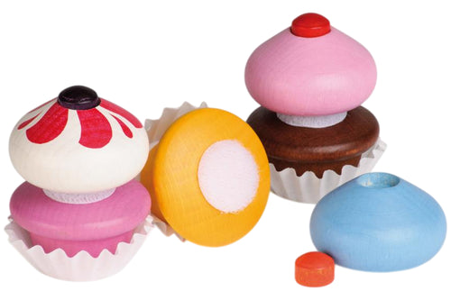 Erzi Cupcakes 3 Stück