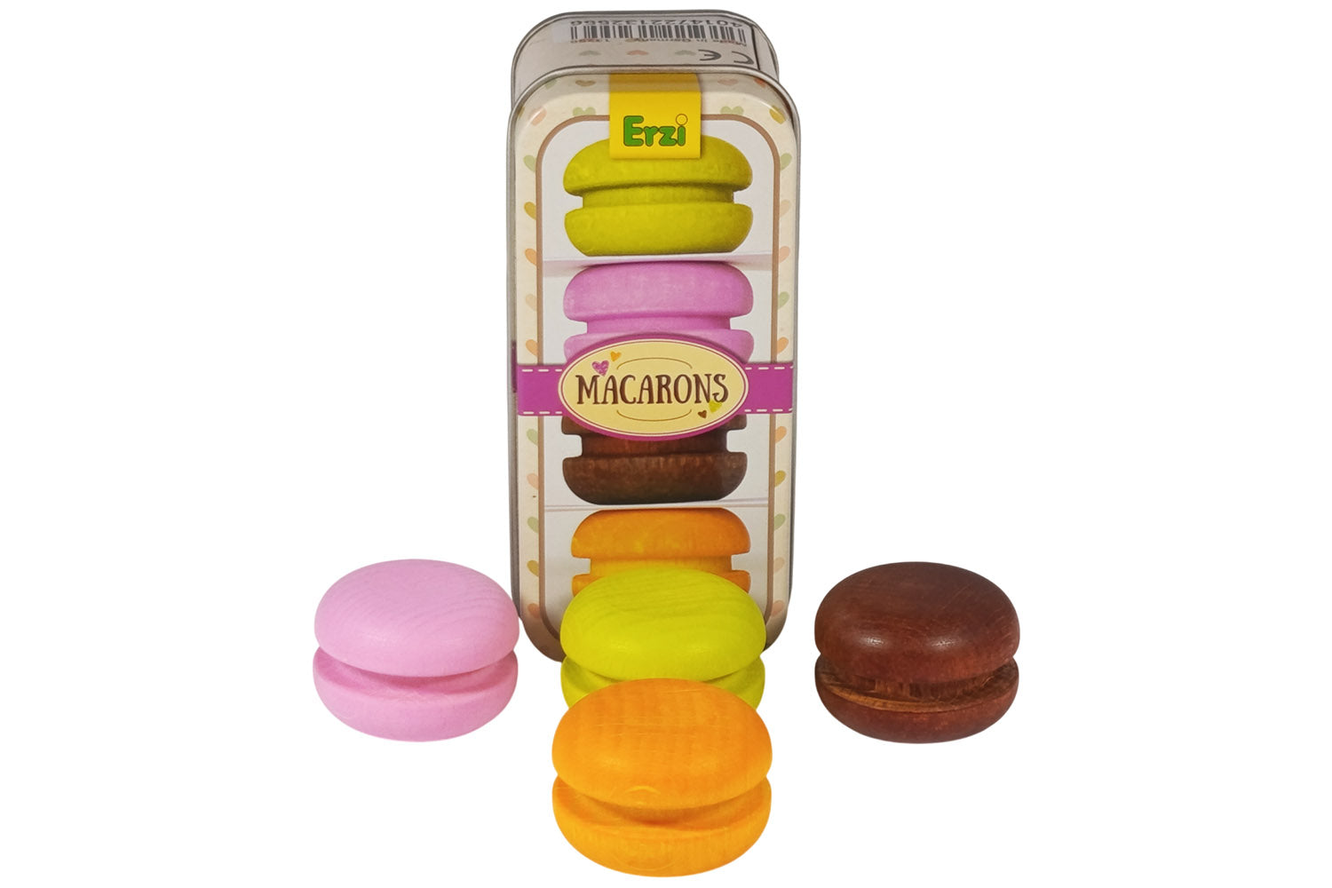 Erzi Macarons in der Dose