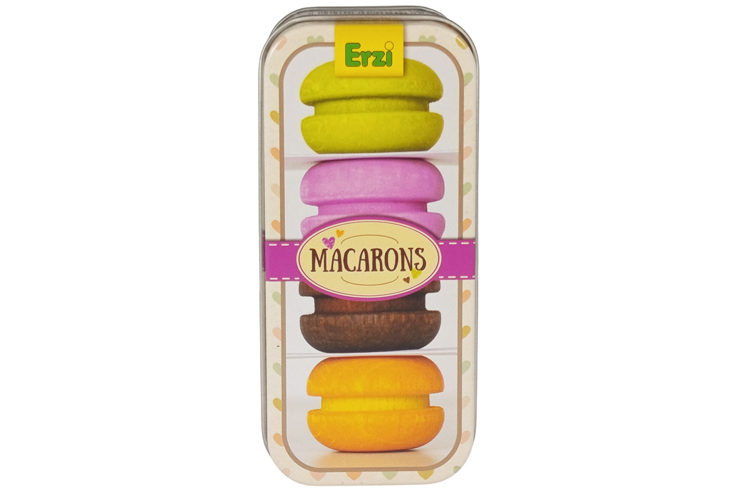 Erzi Macarons in der Dose