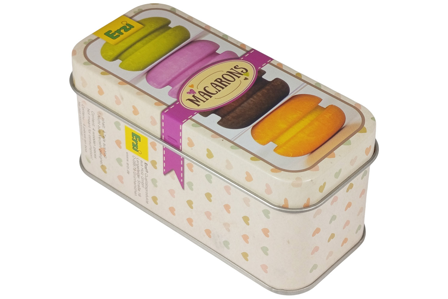 Erzi Macarons in der Dose