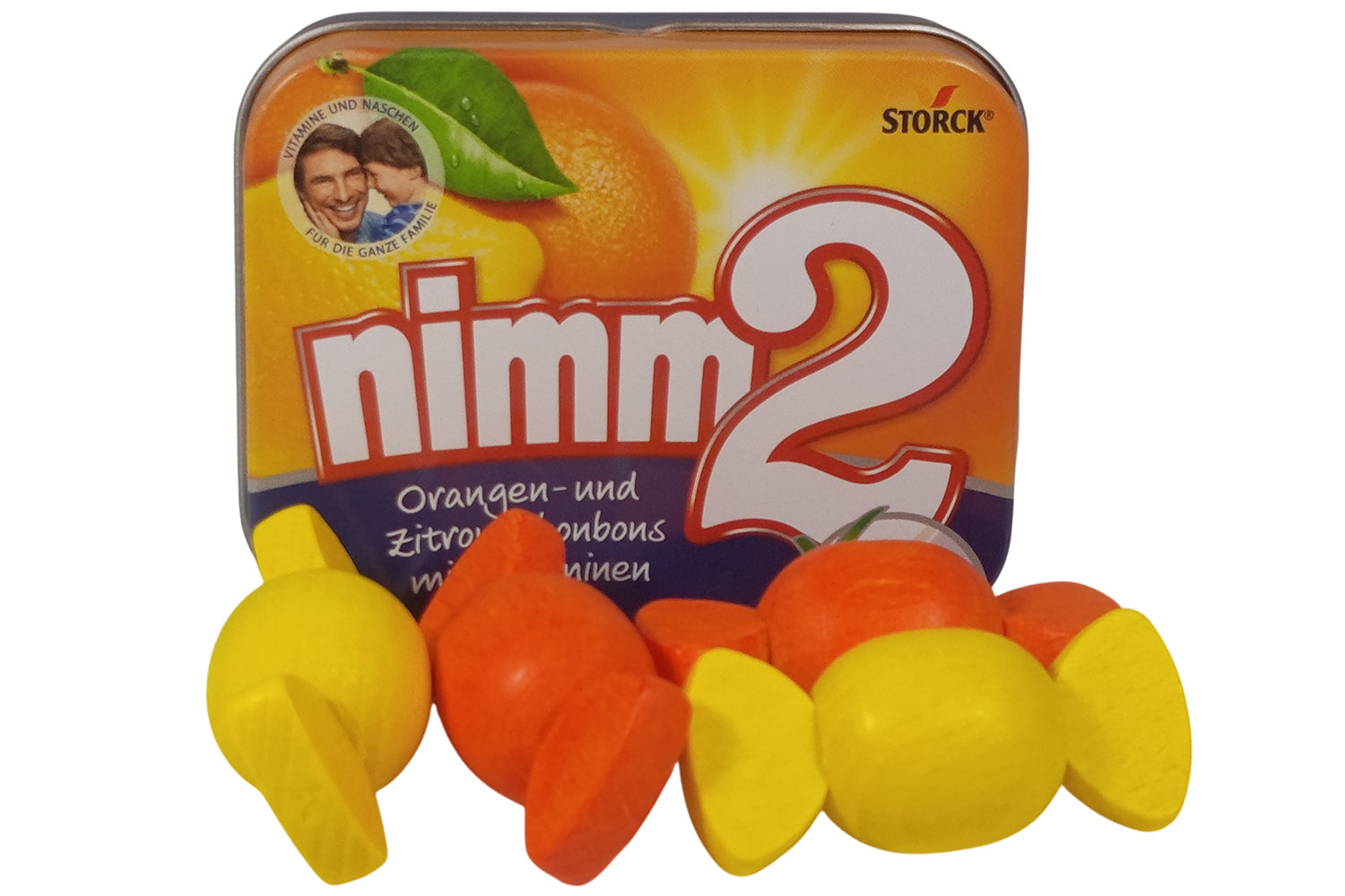 Erzi Nimm2 Bonbon in der Dose