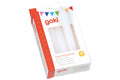 Bougies d'anniversaire Goki, lot de 10, blanches
