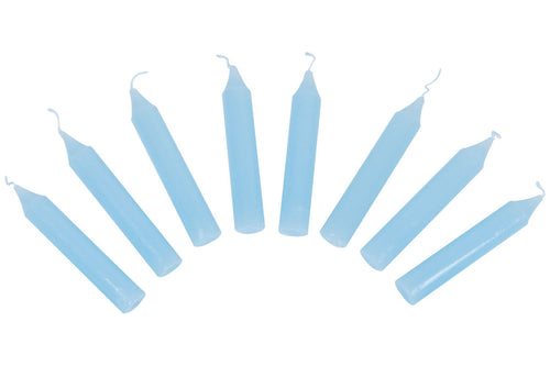 Bougies d'anniversaire Goki, lot de 10, bleues