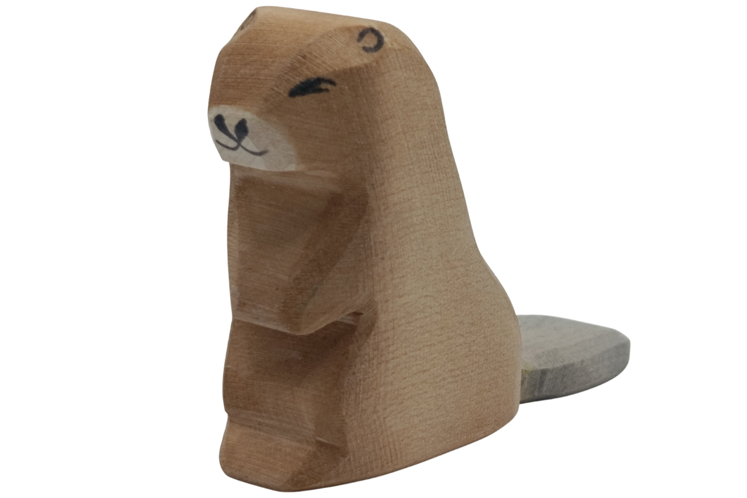 Ostheimer Biber sitzend