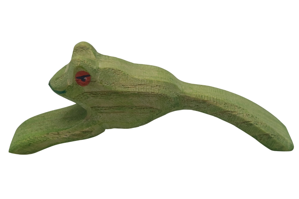 Ostheimer Frosch springend