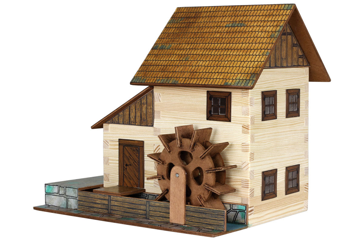 Walachia Holzbaukasten Wassermühle