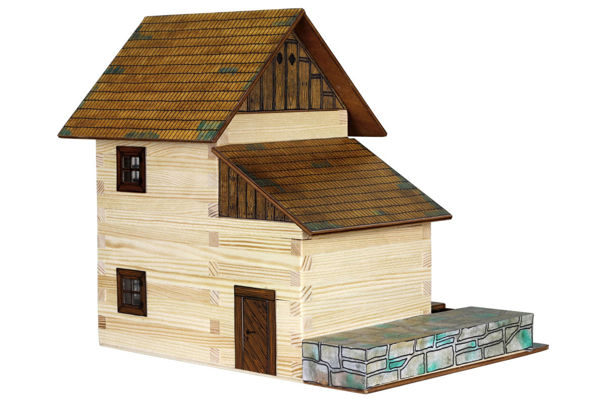 Walachia Holzbaukasten Wassermühle
