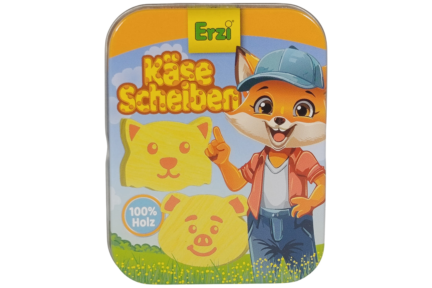 Erzi Käsescheiben in der Dose
