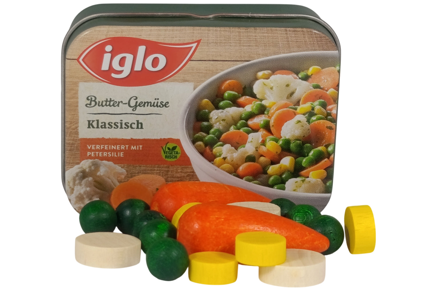 Erzi Iglo Butter-Gemüse in der Dose