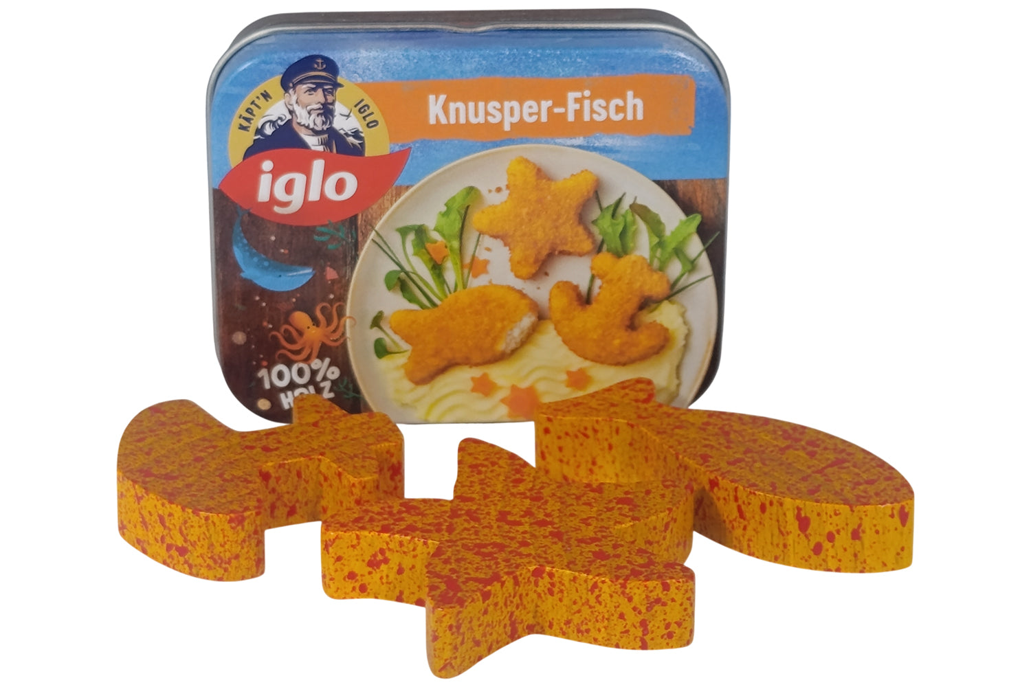 Erzi Iglo Knusperfisch in der Dose