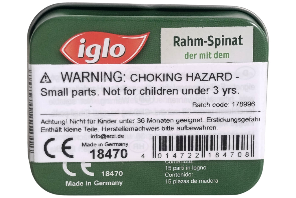 Erzi Iglo Rahmspinat in der Dose
