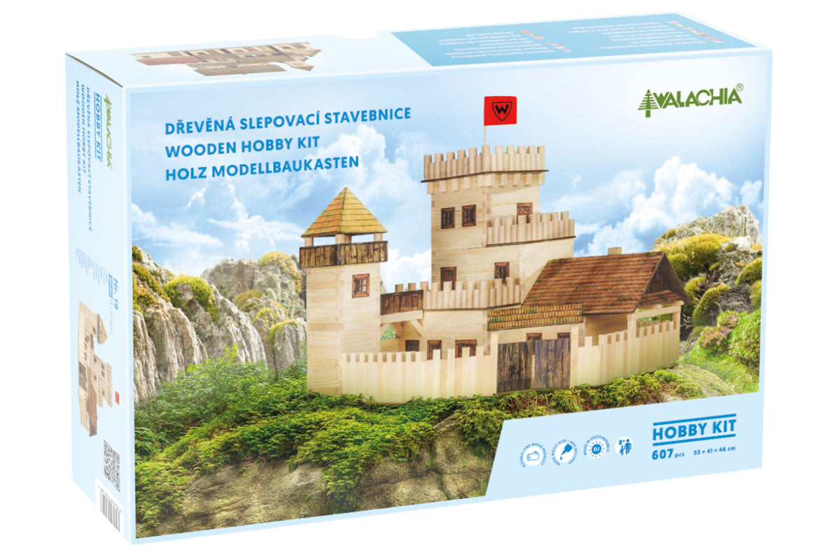 Walachia Holzbaukasten Burg