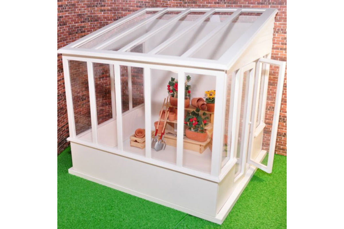 Dolls House Bausatz Gewächshaus - Wintergarten