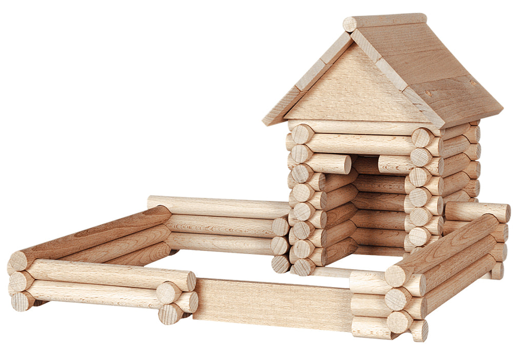 Walachia Holzbaukasten Vario Massive 209 Teile