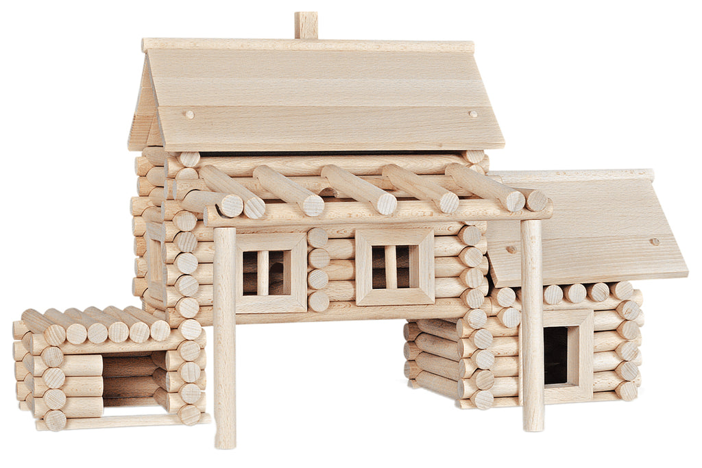 Walachia Holzbaukasten Vario Massive 209 Teile