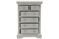 Dolls House 2765 Commode Blanc Avec 6 Tiroirs 1:12 pour Maison de Poupée Neuf !