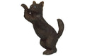 Dolls House Miniatur Katze schwarz, stehend
