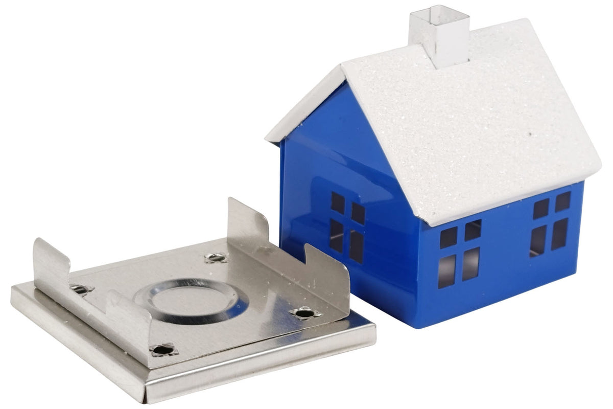 Knox Metall Räucherhaus blau