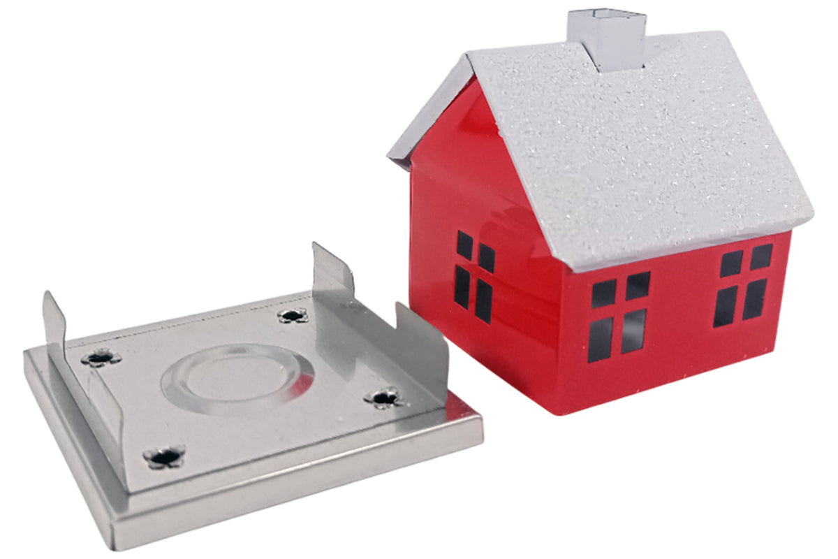 Knox Metall Räucherhaus rot