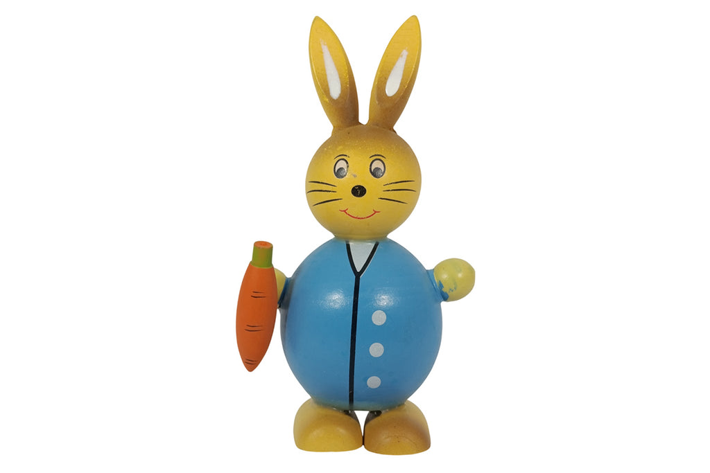 Décoration de Pâques bleue Sigro Lapin de Pâques Bernd