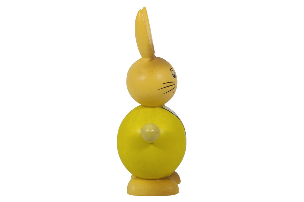 Décoration de Pâques jaune Sigro Lapin de Pâques Bernd